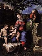 RAFFAELLO Sanzio, Holy Family below the Oak